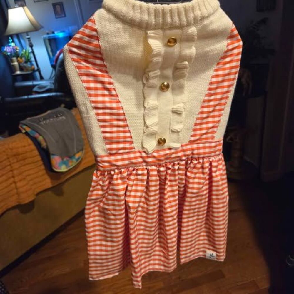 Harry Barker Dog Sweater Dress Size L